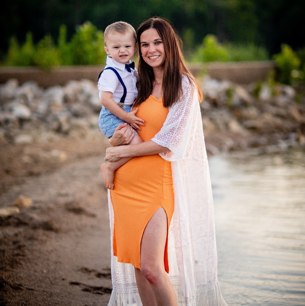 Pink Lily Small Orange Dress - Picture 2 of 3
